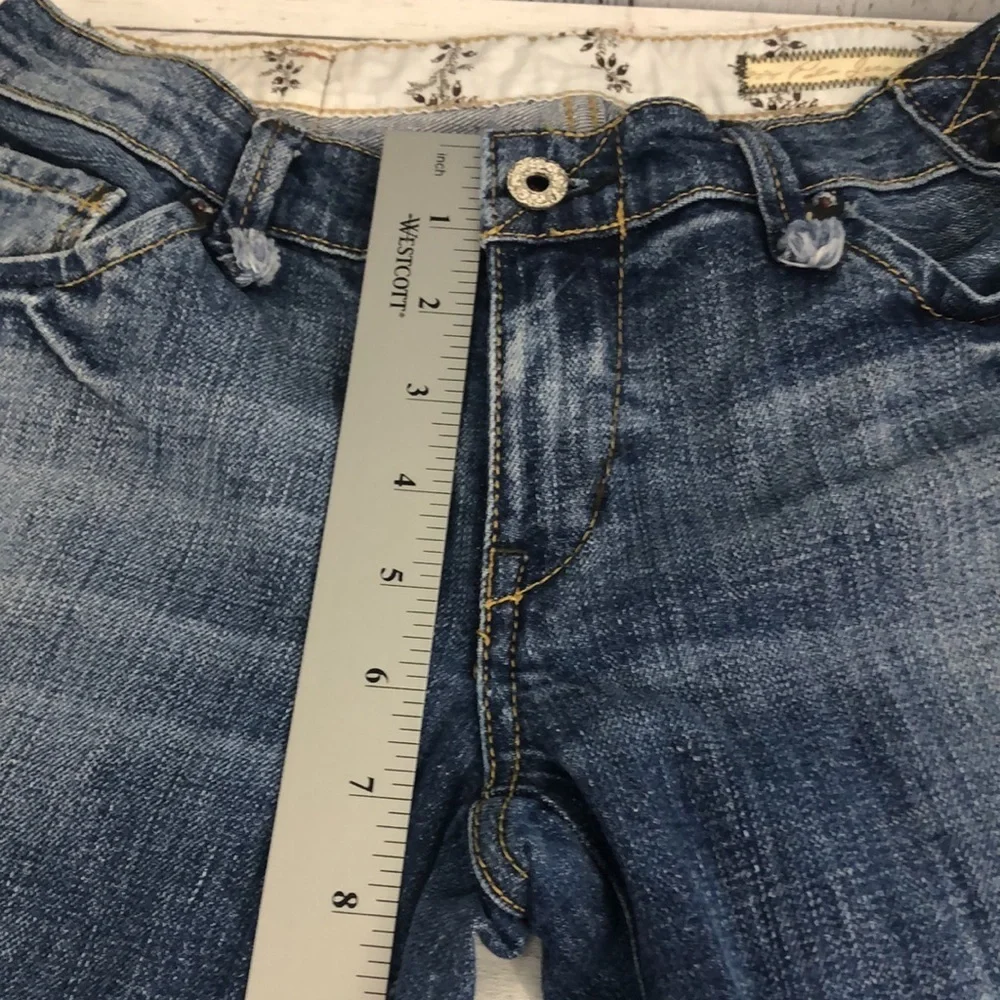 Polo by Ralph Lauren Kelly Stretch Bootcut Distressed Jeans Size 2/26 - Picture 8 of 13